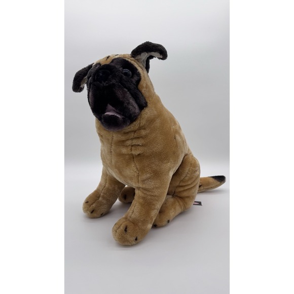 Melissa & Doug Other - Melissa & Doug Lifelike and Loveable Large Plush Stuffed Pug Dog 17" Realistic